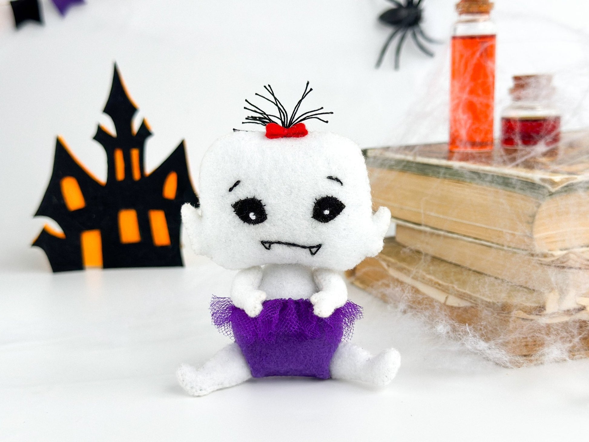 Felt Vampire Doll - WoollyFox
