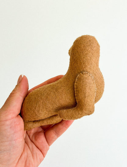 Felt Walrus Ornament - WoollyFox