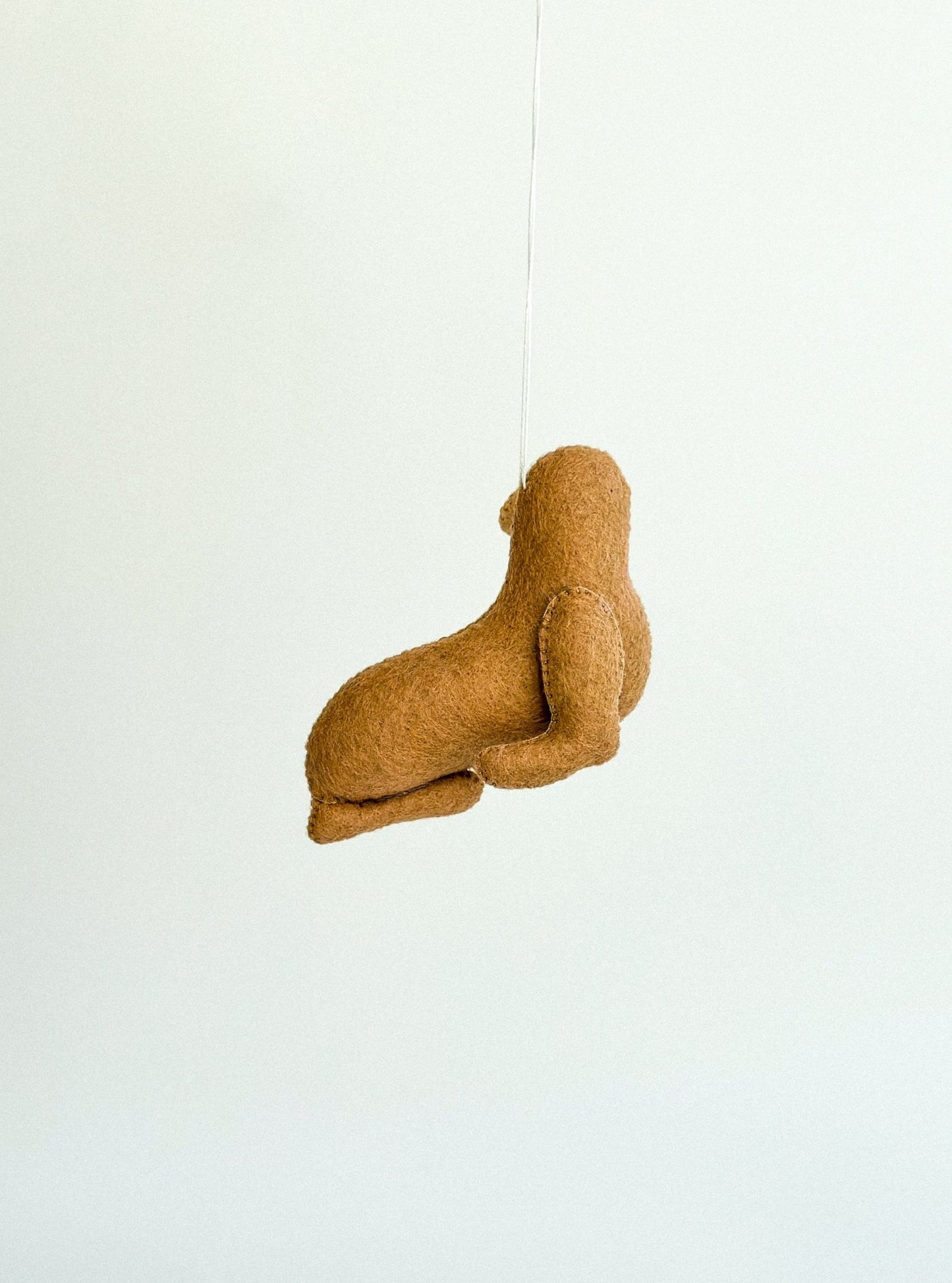 Felt Walrus Ornament - WoollyFox