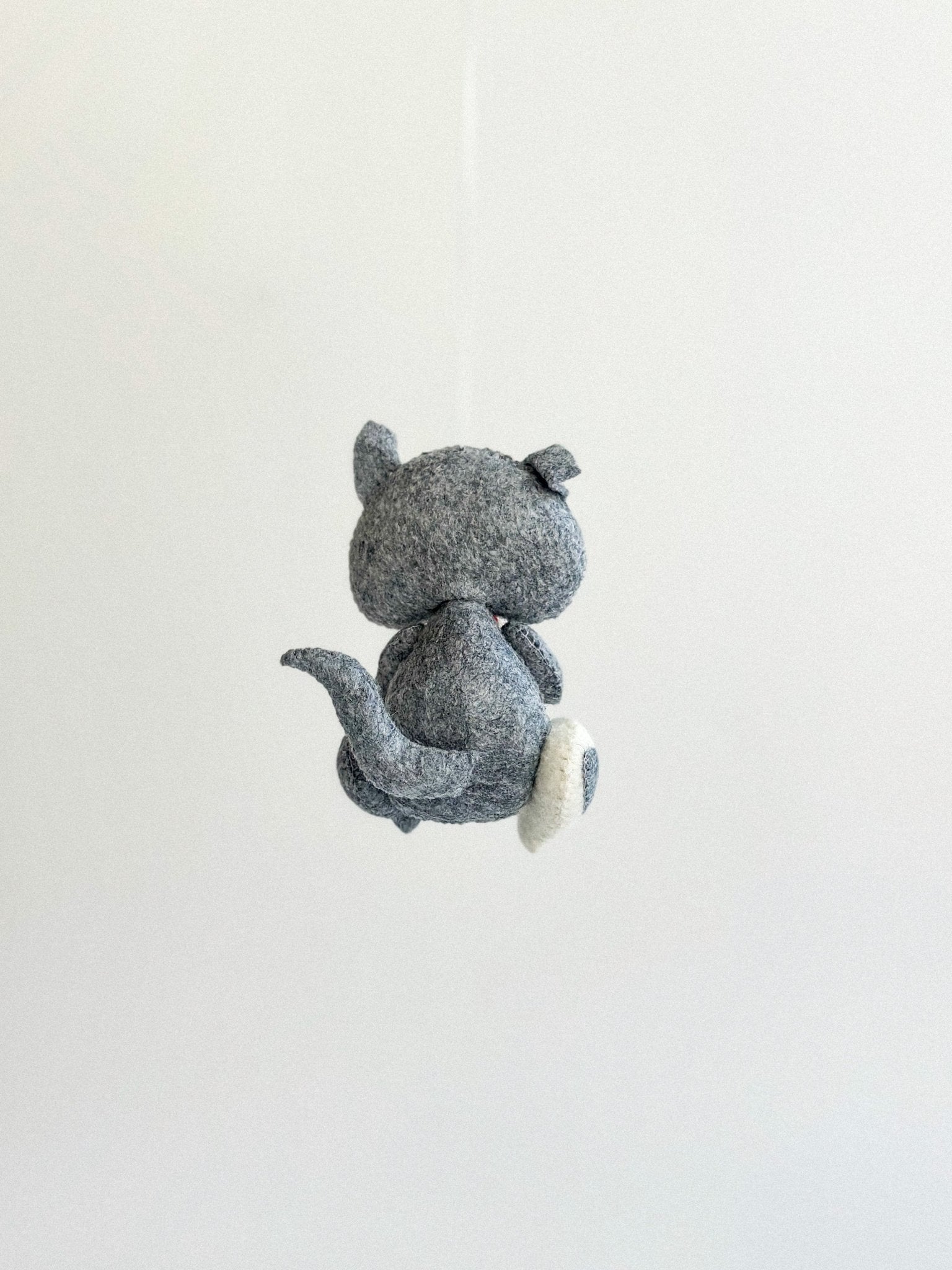 Felted Cat Ornament - WoollyFox