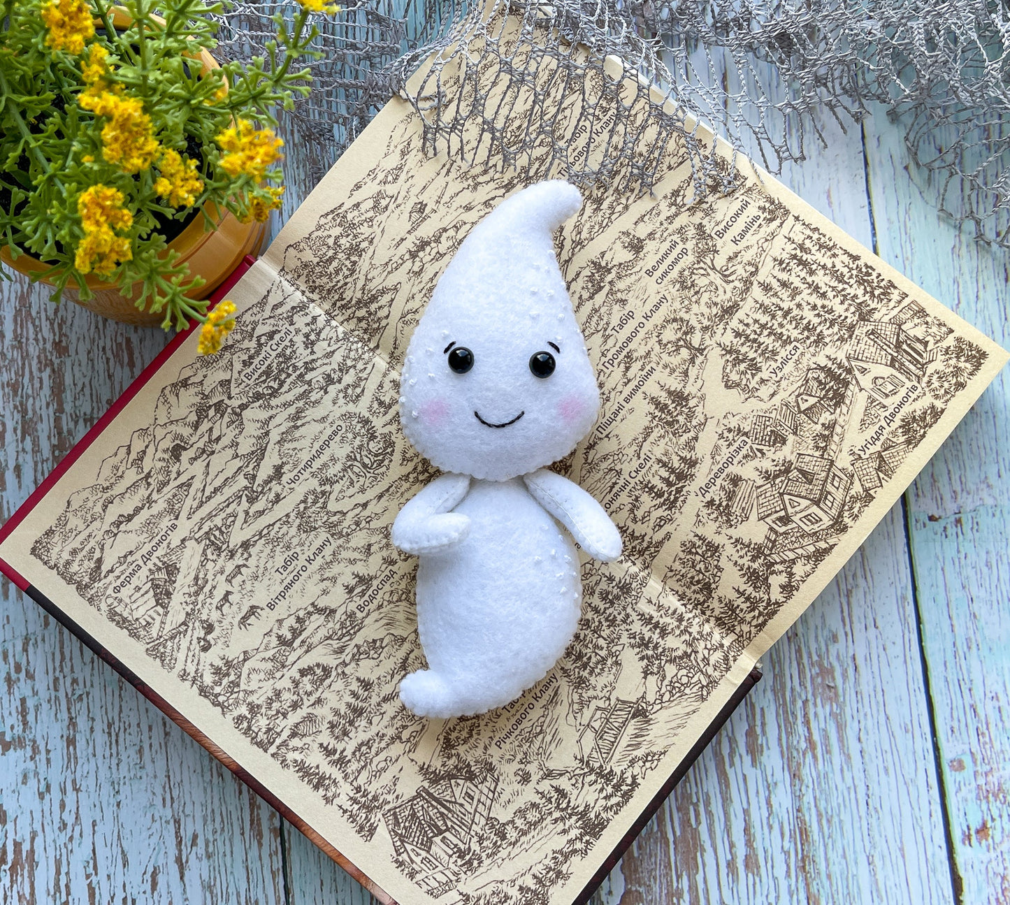 Halloween Ghost PDF Pattern - WoollyFox