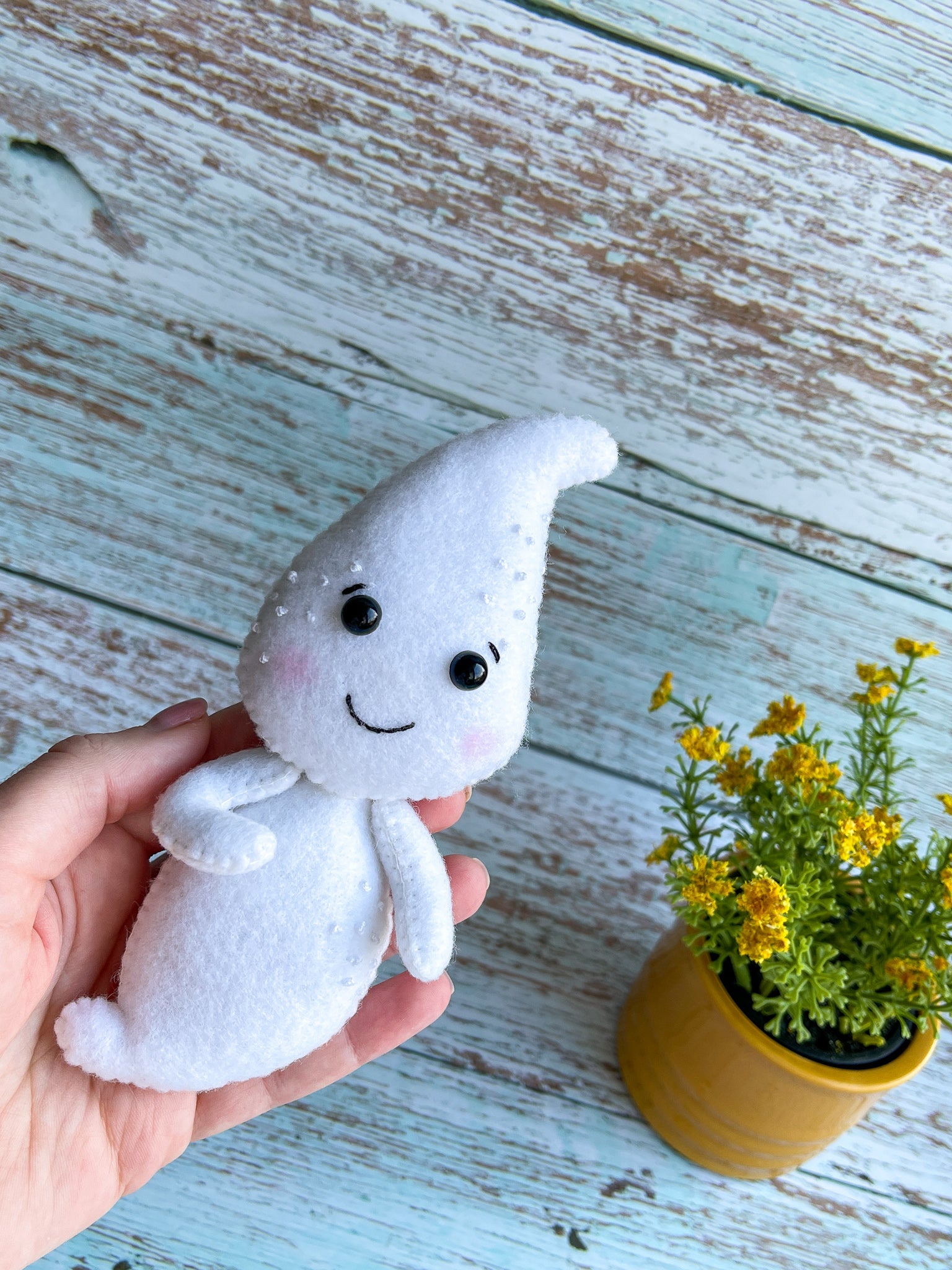 Halloween Ghost PDF Pattern - WoollyFox