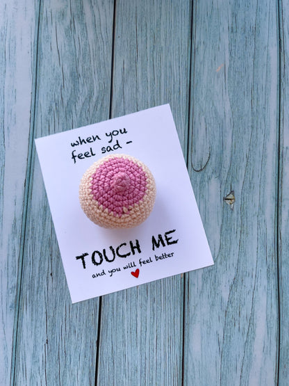 Handmade Tits Card - WoollyFox