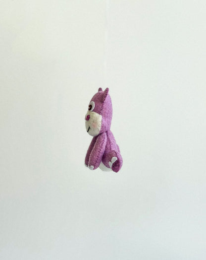Hippo Felt Ornament | Handmade Felt Toy | Safari Animal Decor - WoollyFox