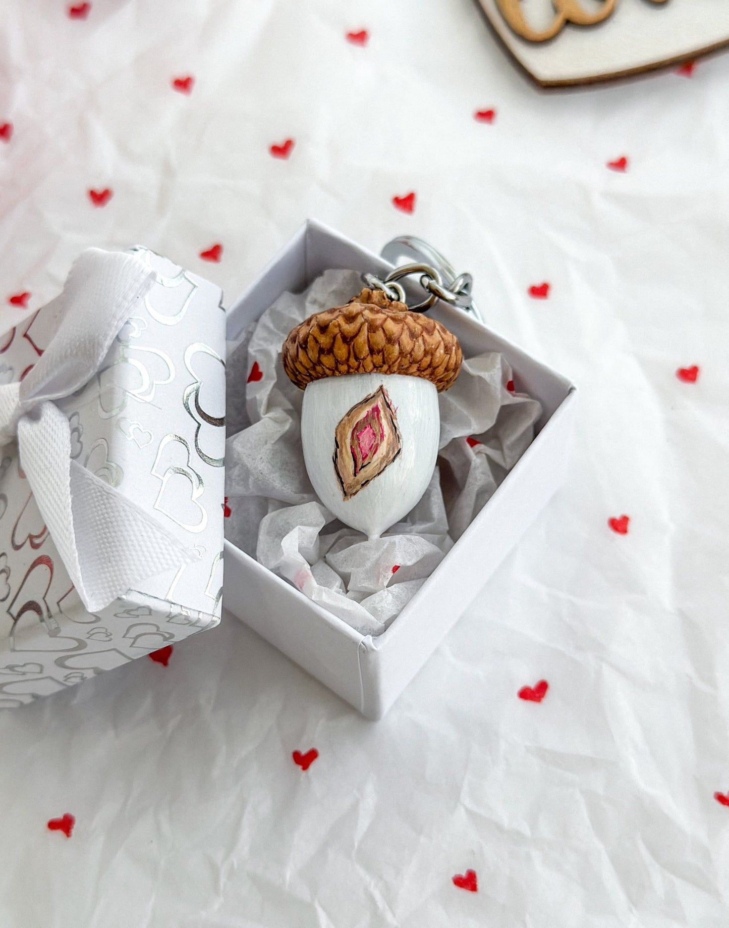 Keychains Valentines Day Gift - WoollyFox
