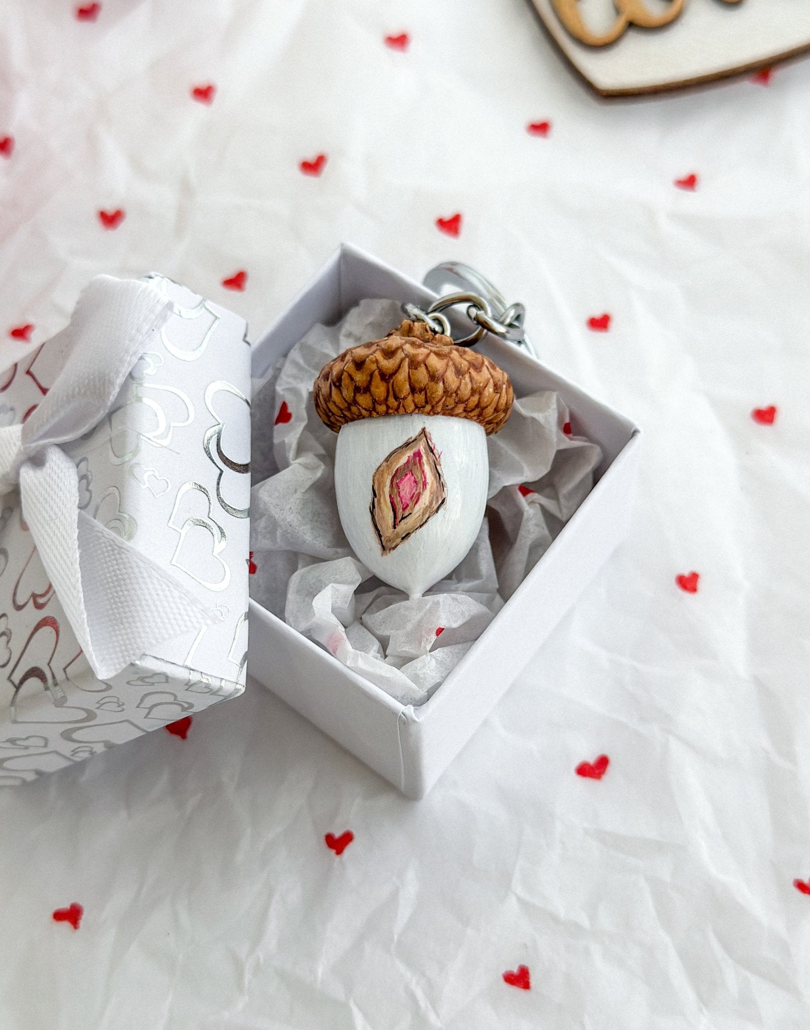 Keychains Valentines Day Gift - WoollyFox