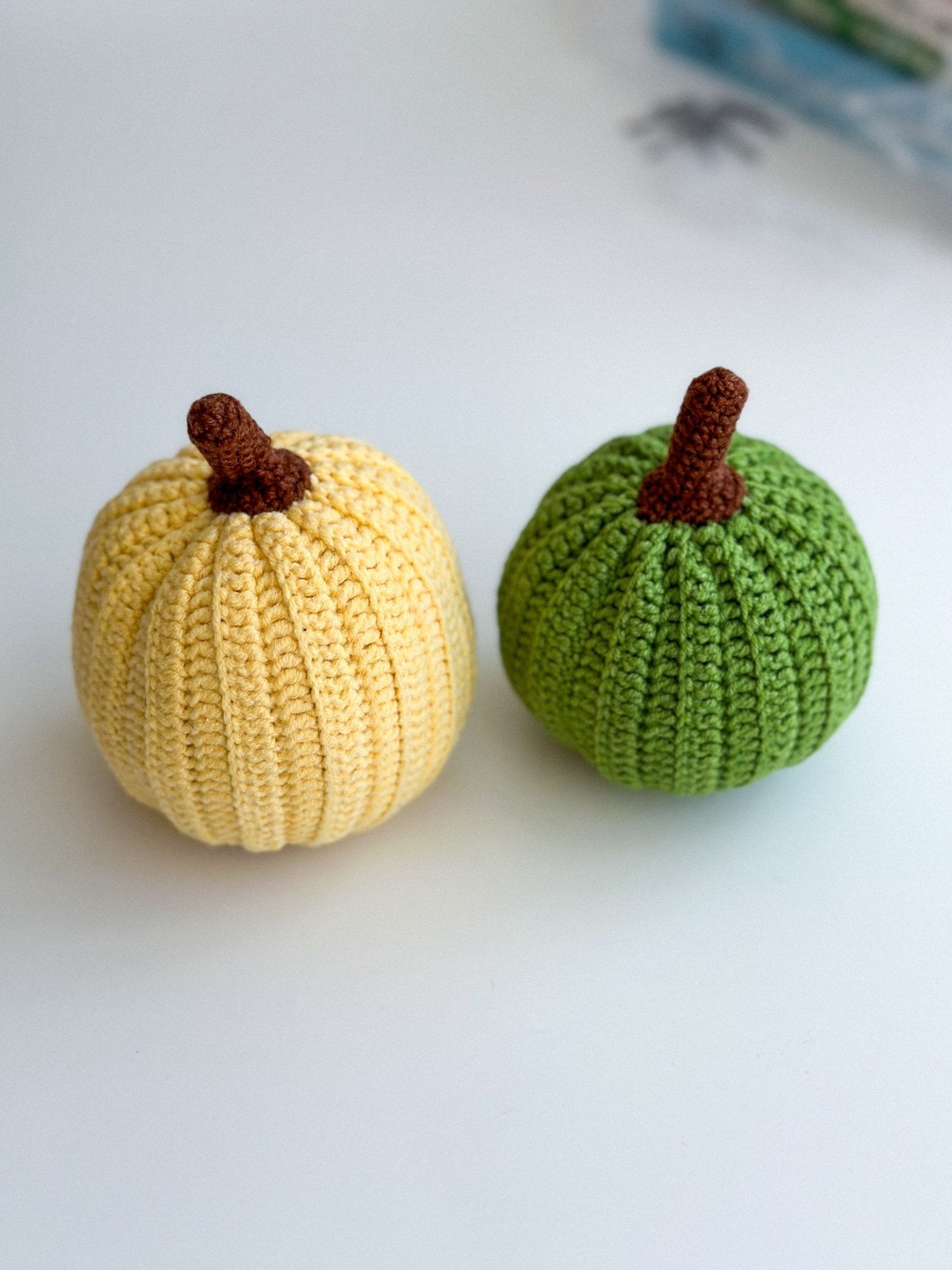 Knitted Pumpkin Decor – Soft Handmade Fall or Halloween Decoration - WoollyFox