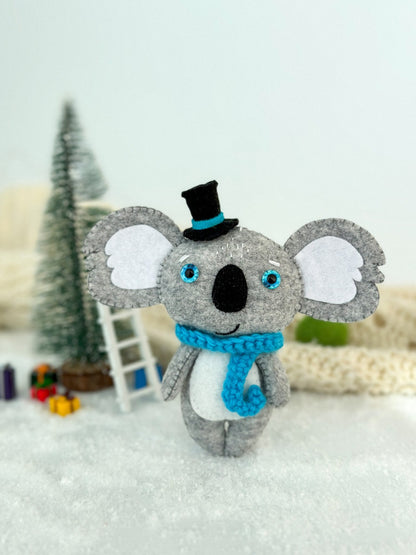 Koala Christmas Ornament - WoollyFox