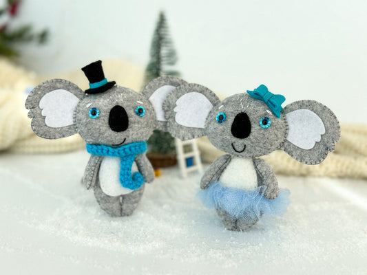 Koala Christmas Ornament - WoollyFox