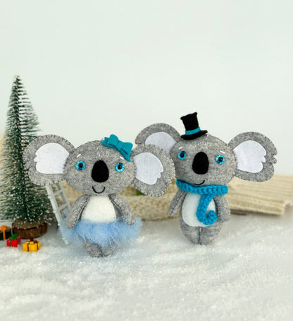 Koala Christmas Ornament - WoollyFox