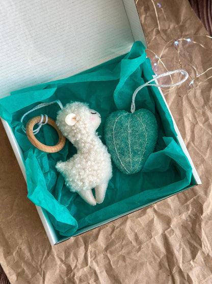 Lama And Cactus Ornament - WoollyFox