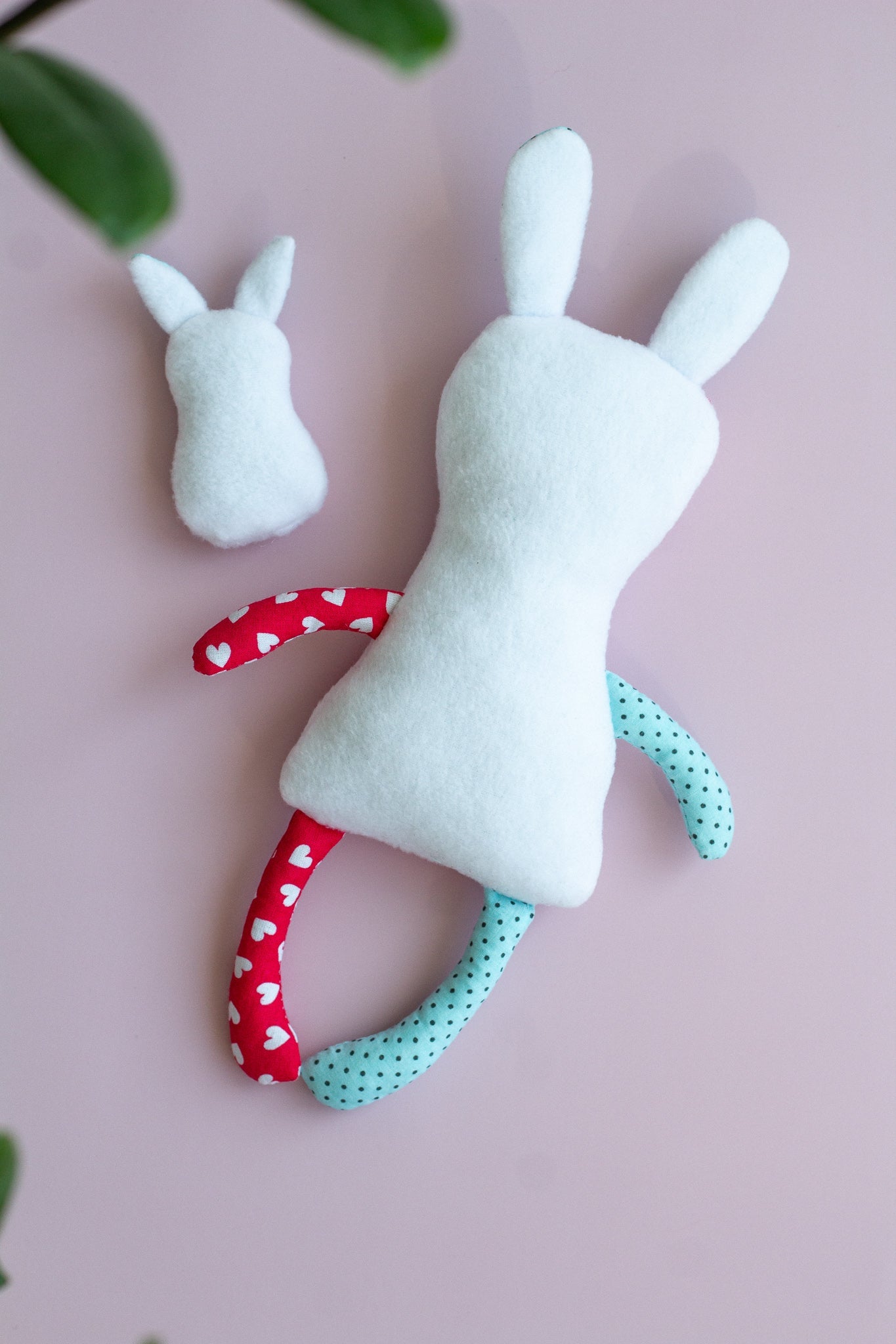 Mommy and Baby Bunny Plush Toy - WoollyFox