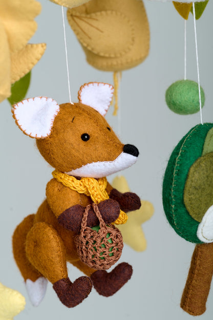 Musical Mobile Fox - WoollyFox