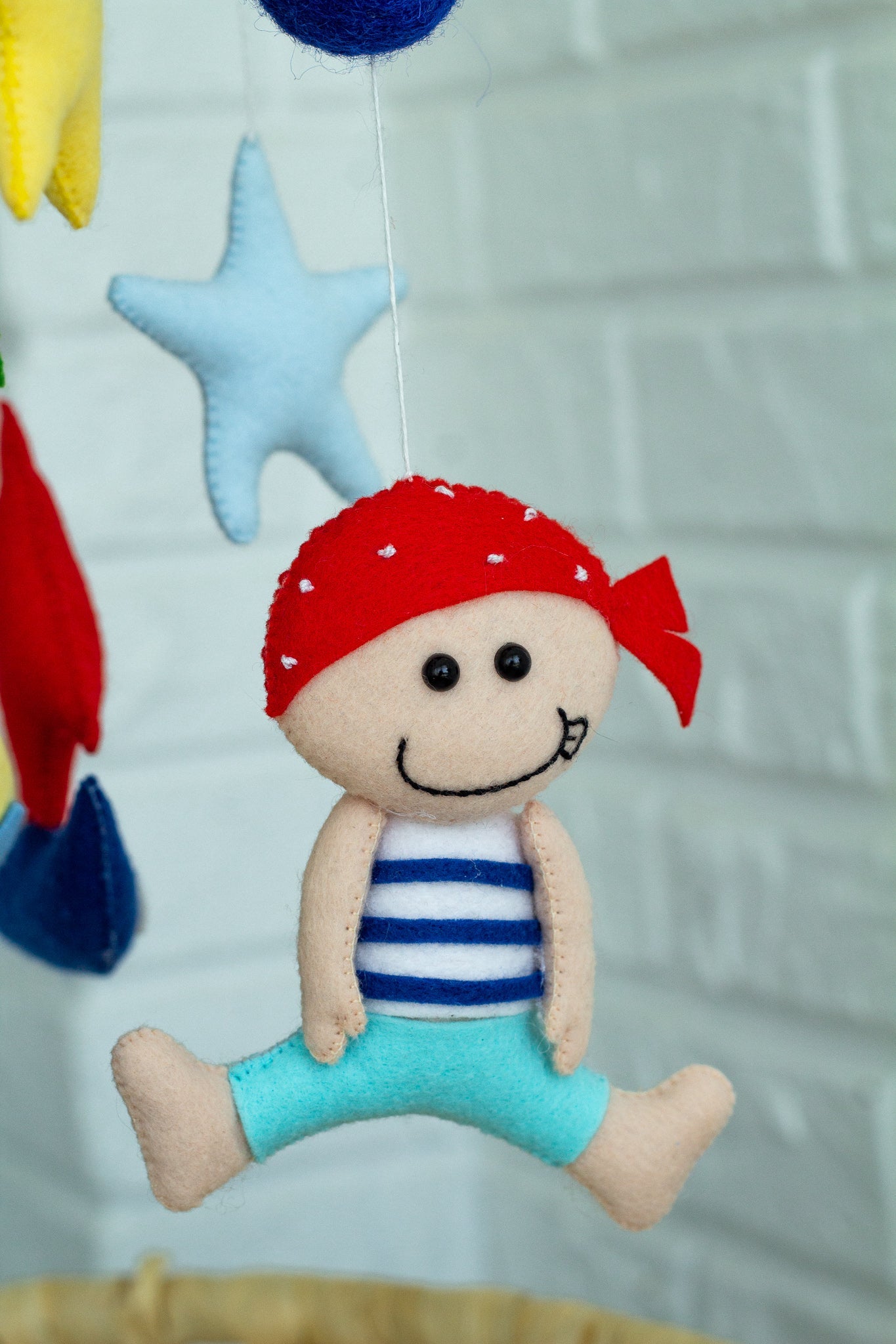 Pirate Baby Mobile - WoollyFox