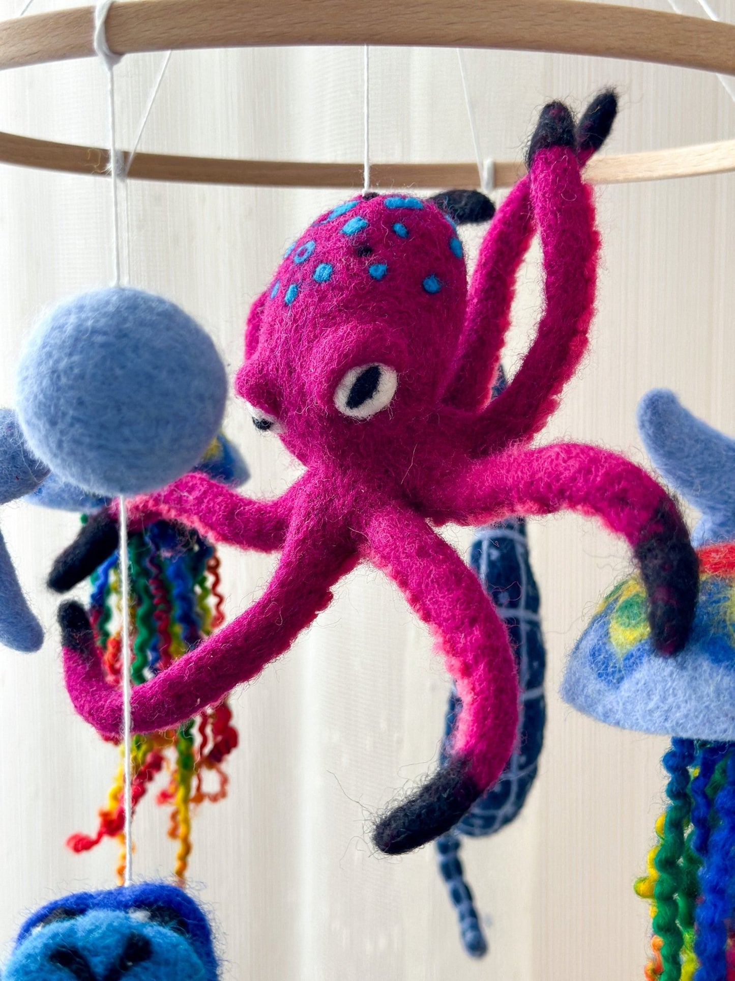 Sea baby crib mobile - WoollyFox