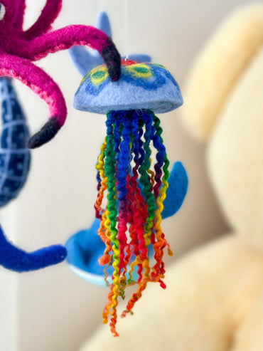 Sea baby crib mobile - WoollyFox
