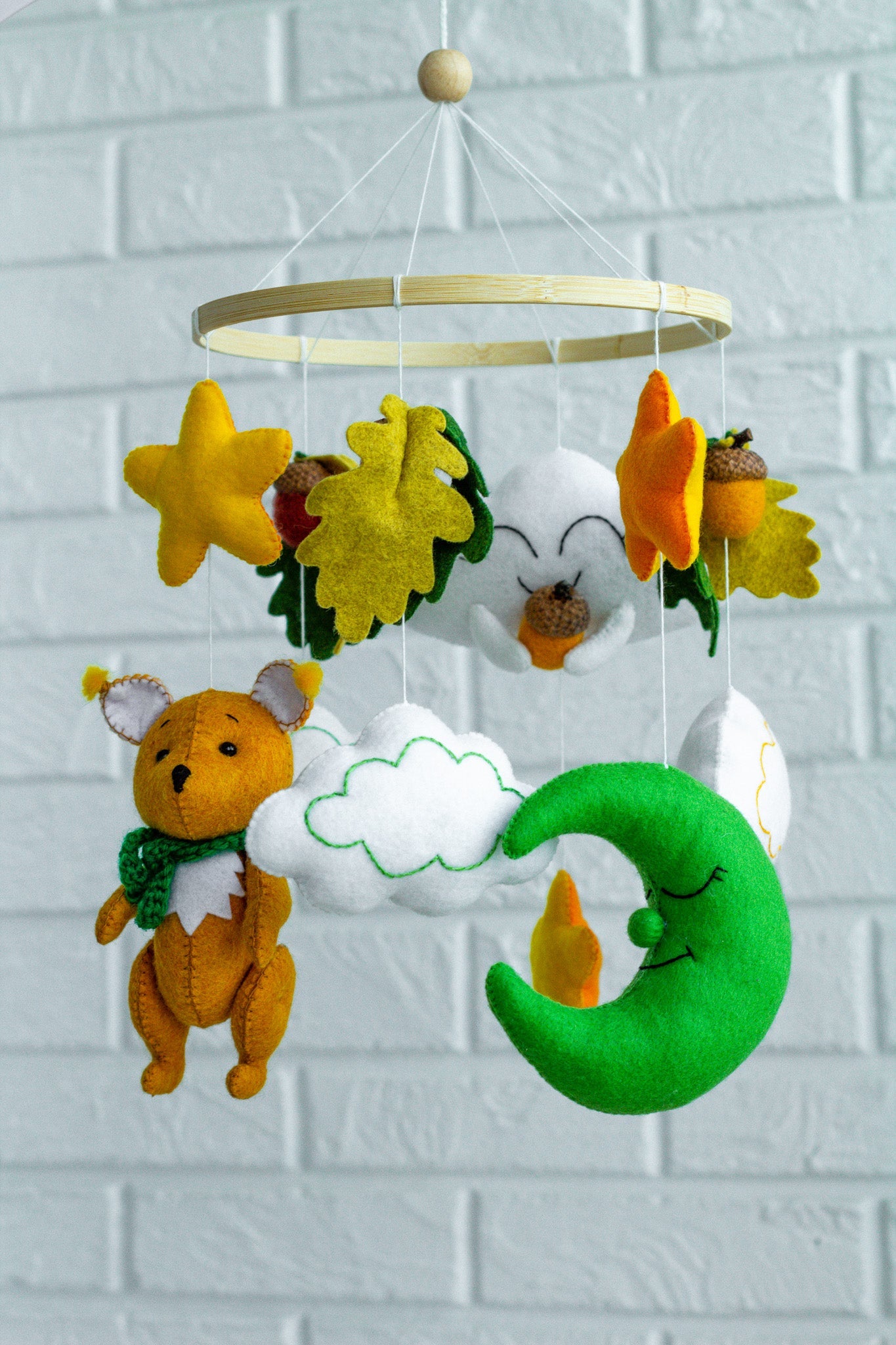Sky Fox Baby Mobile - WoollyFox