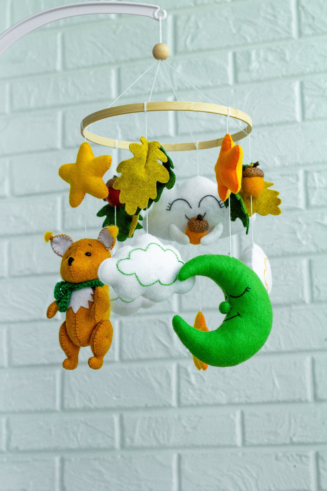 Sky Fox Baby Mobile - WoollyFox