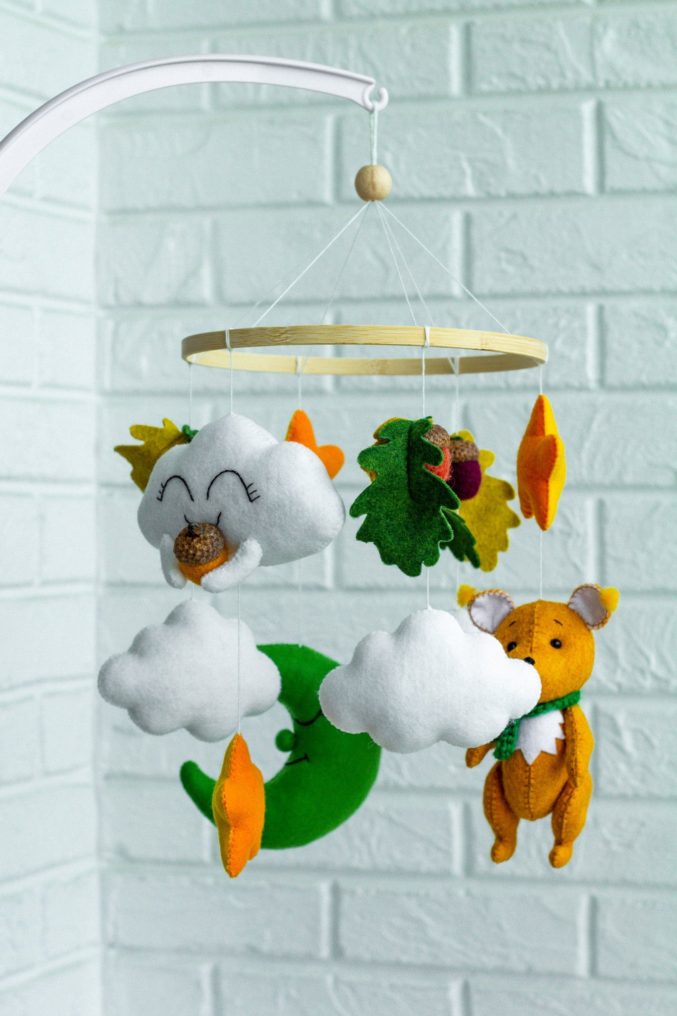 Sky Fox Baby Mobile - WoollyFox