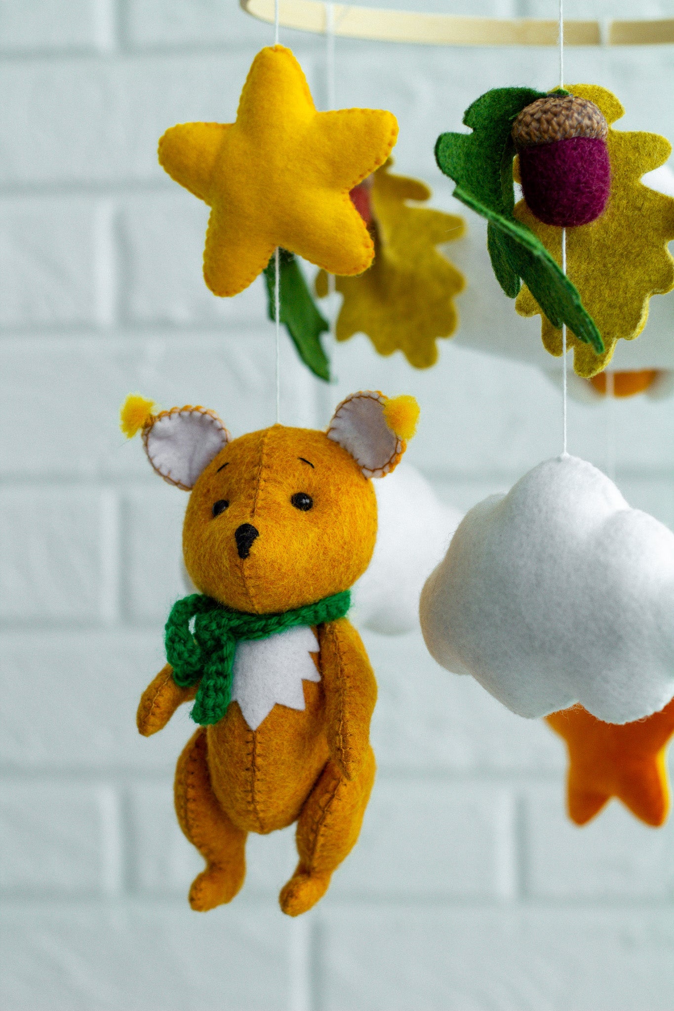 Sky Fox Baby Mobile - WoollyFox