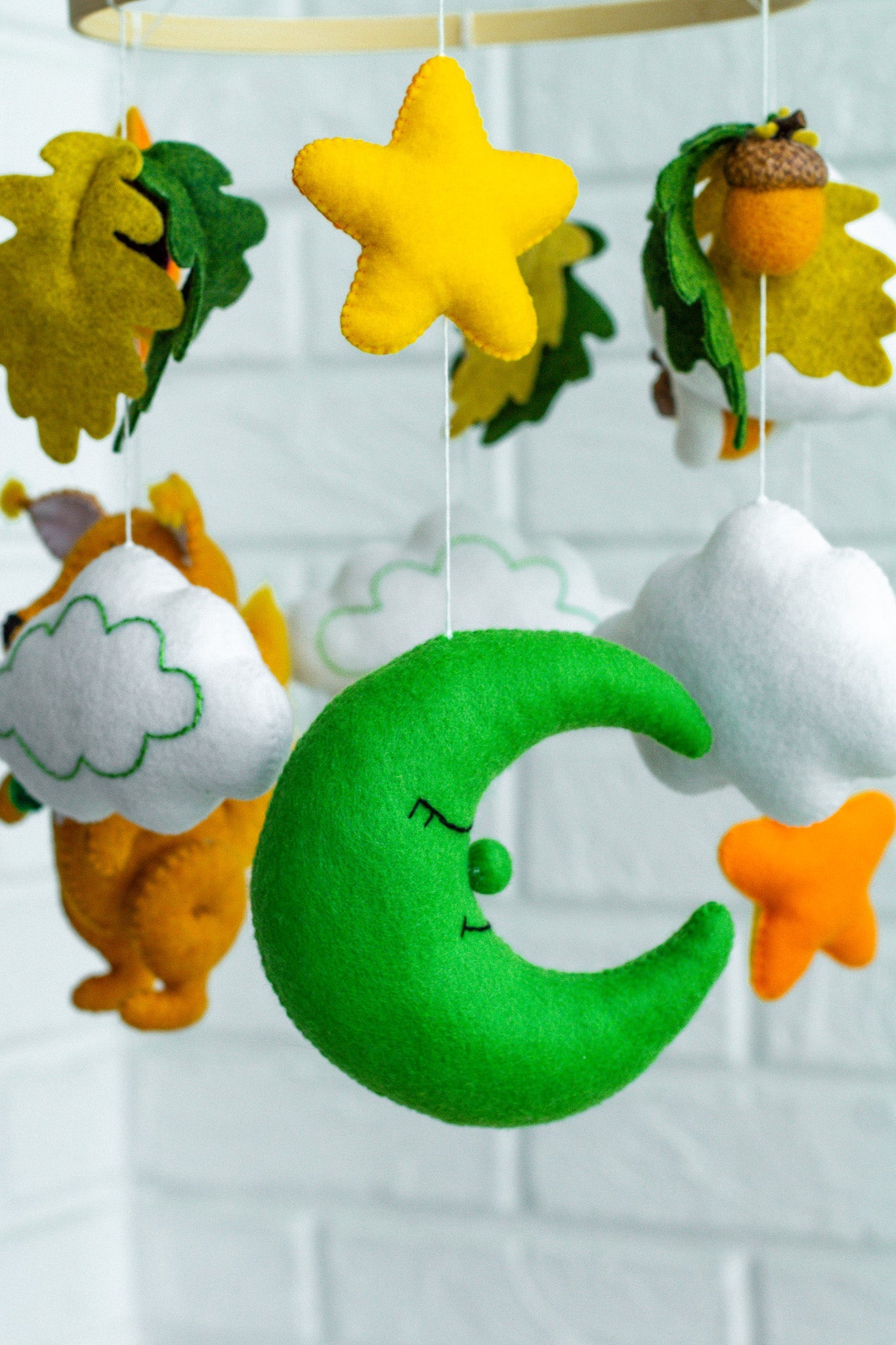 Sky Fox Baby Mobile - WoollyFox