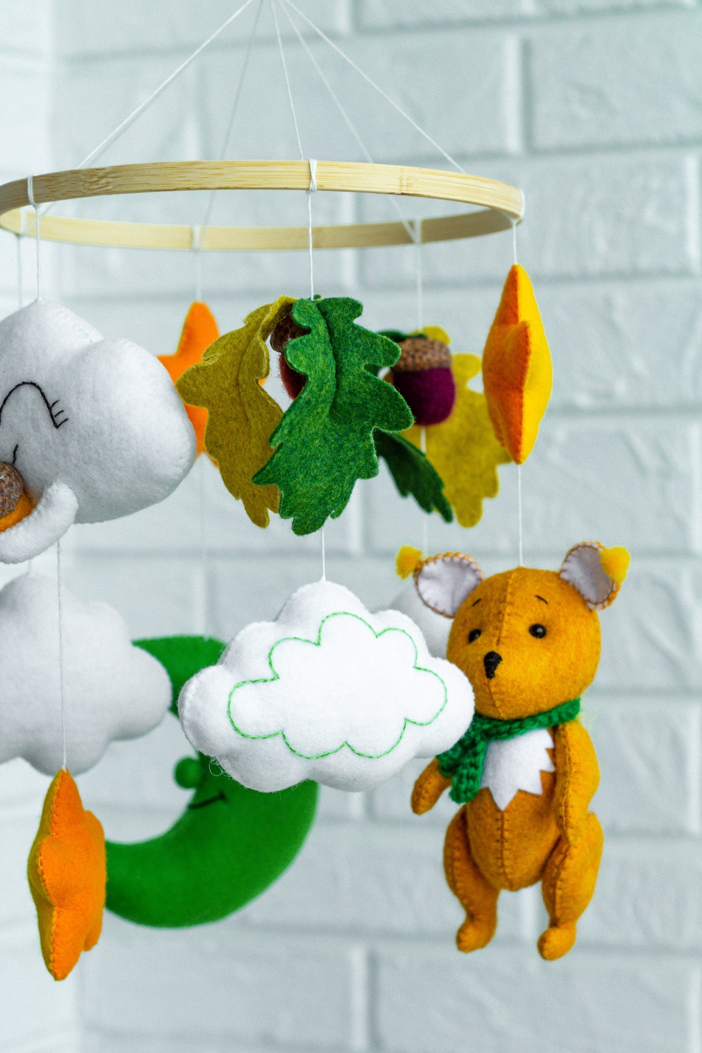 Sky Fox Baby Mobile - WoollyFox
