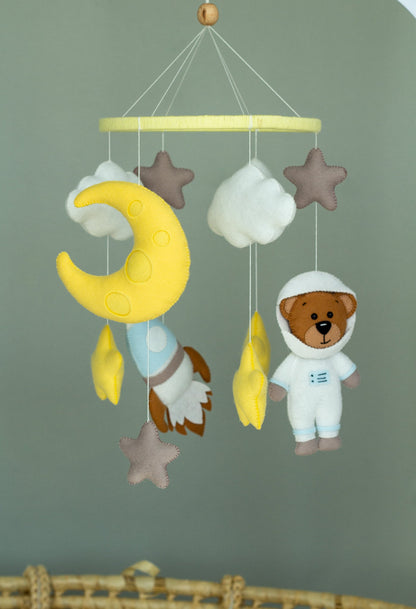 Space Baby Mobile - WoollyFox