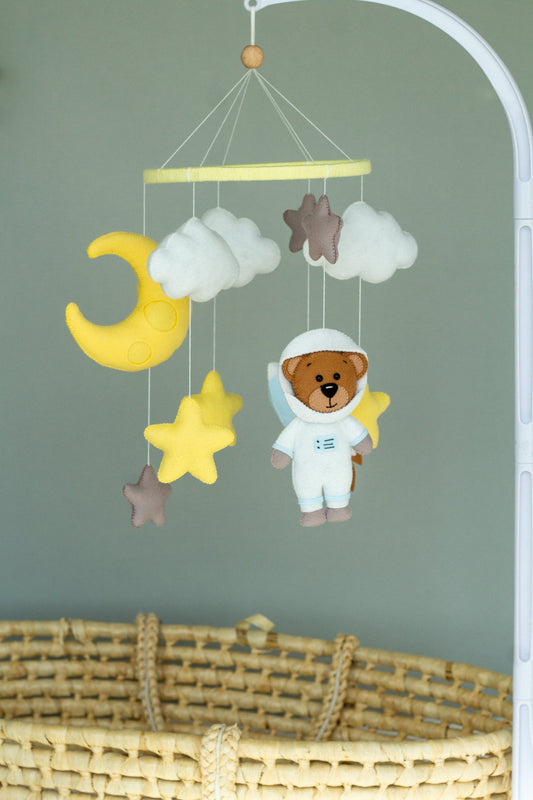 Space Baby Mobile - WoollyFox