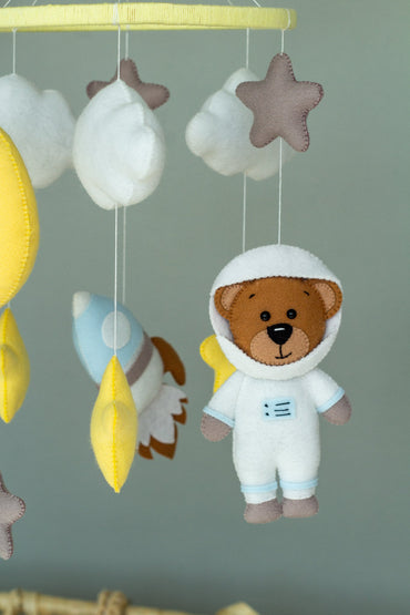 Space Baby Mobile - WoollyFox