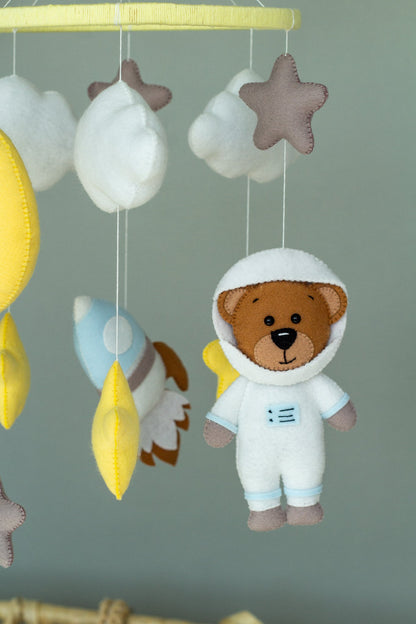 Space Baby Mobile - WoollyFox