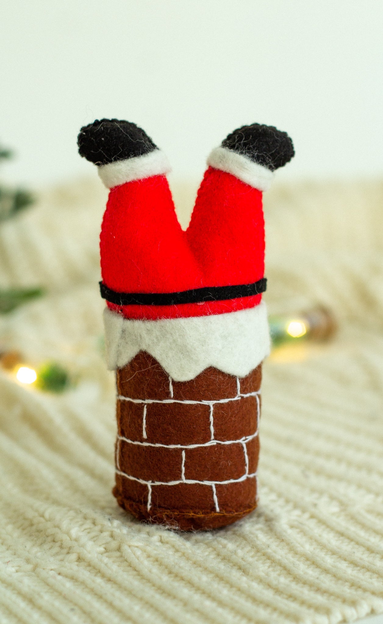 Stuck Santa Christmas Tree - WoollyFox