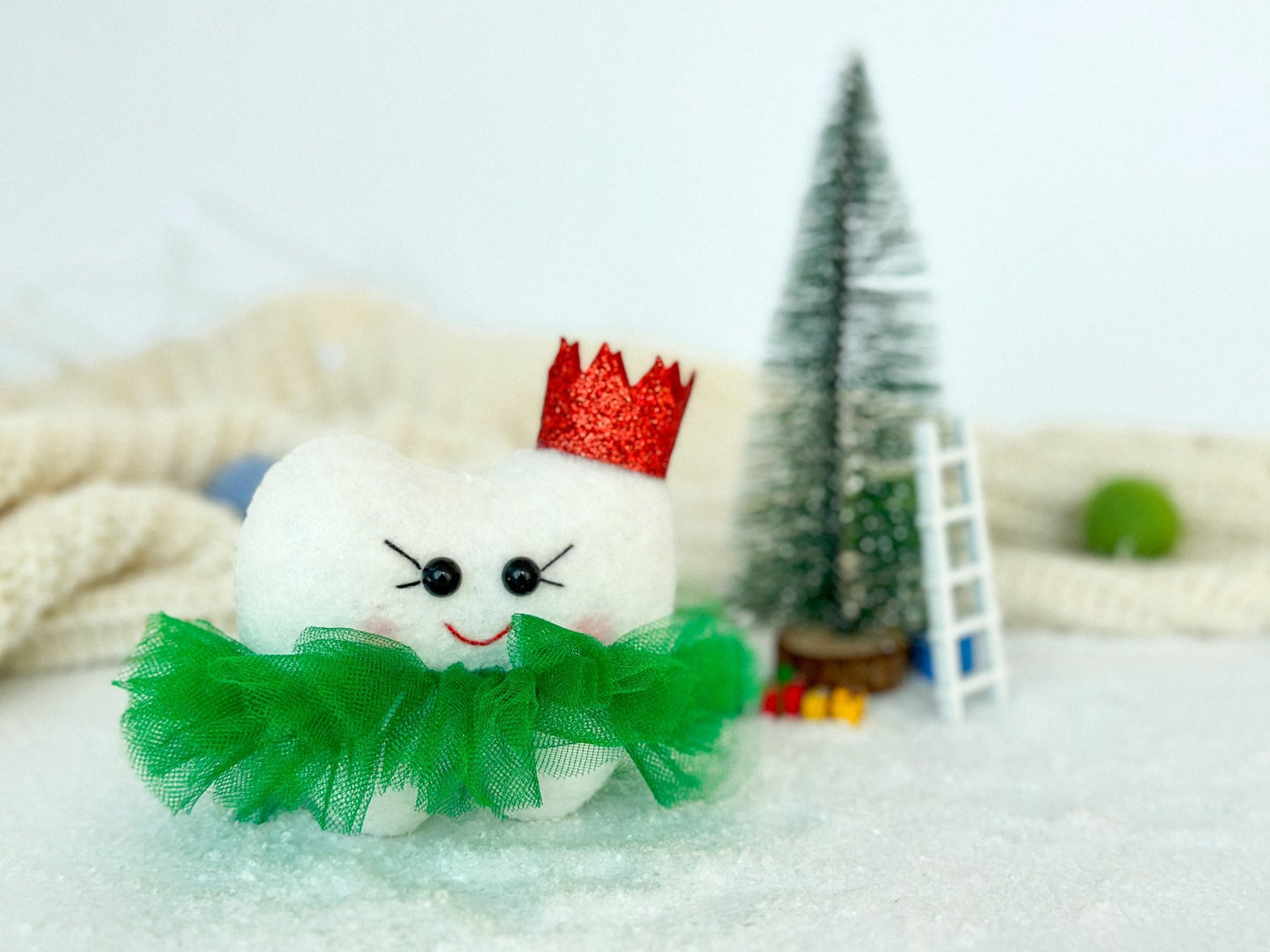 Tooth Fairy Princess Christmas Ornament - WoollyFox
