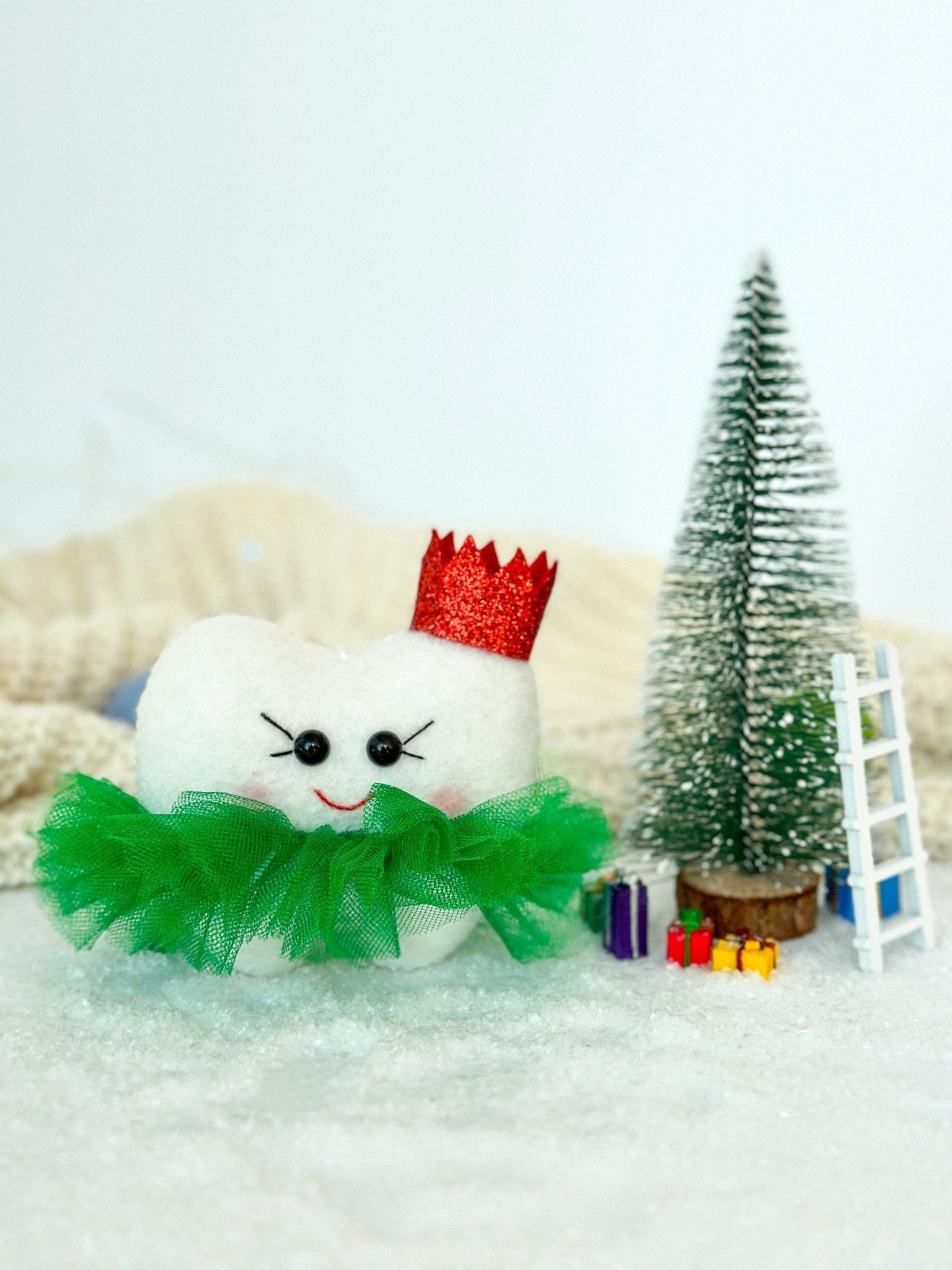 Tooth Fairy Princess Christmas Ornament - WoollyFox