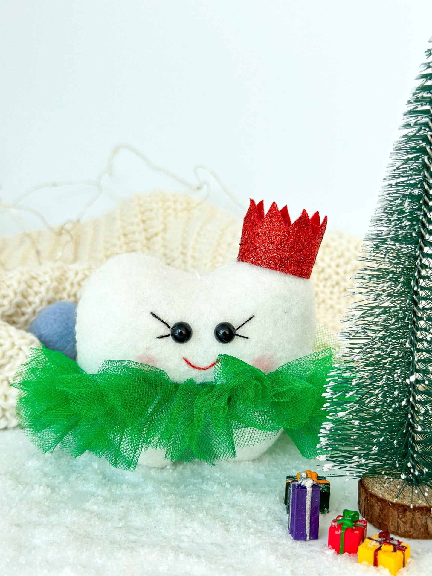 Tooth Fairy Princess Christmas Ornament - WoollyFox