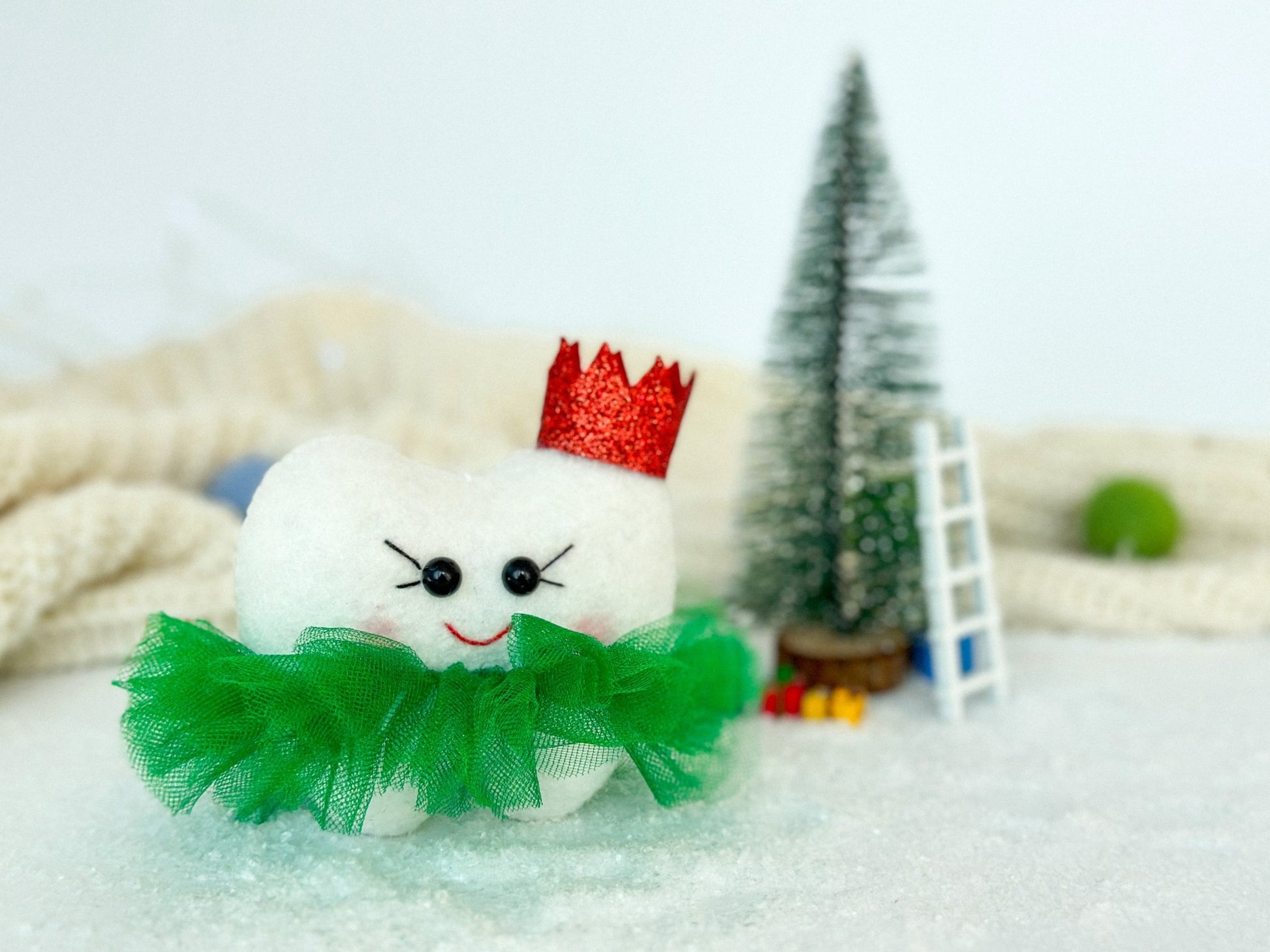 Tooth Fairy Princess Christmas Ornament - WoollyFox