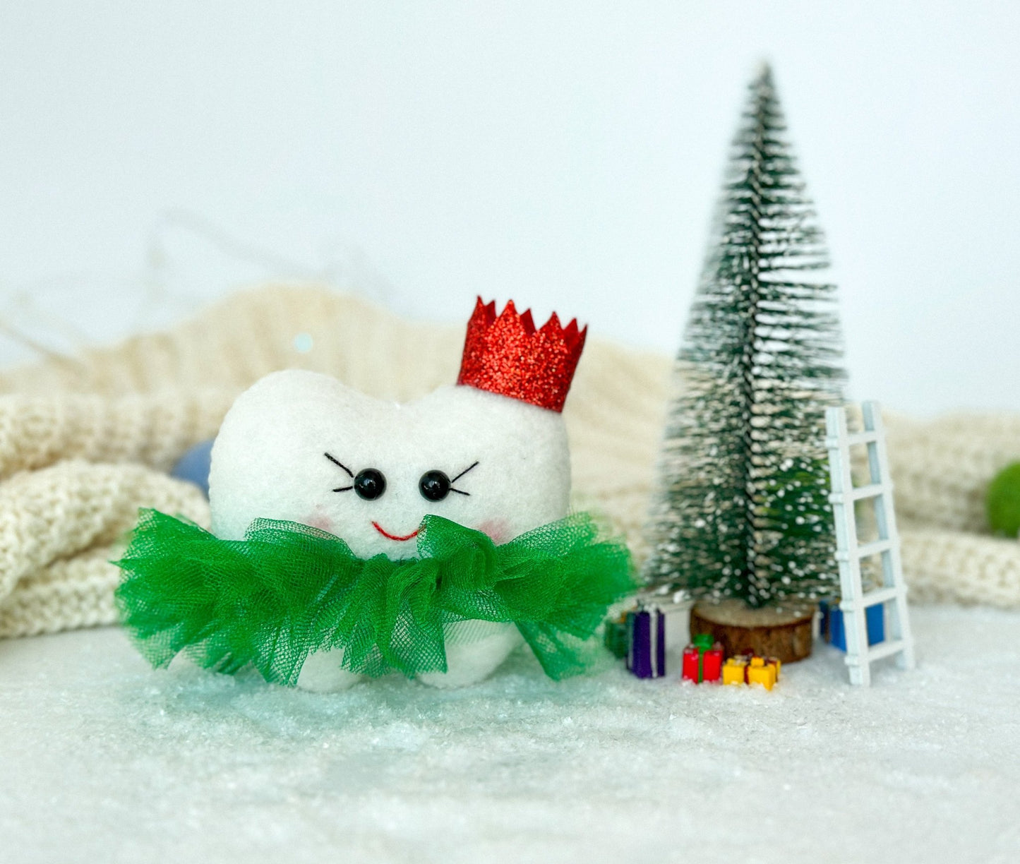 Tooth Fairy Princess Christmas Ornament - WoollyFox