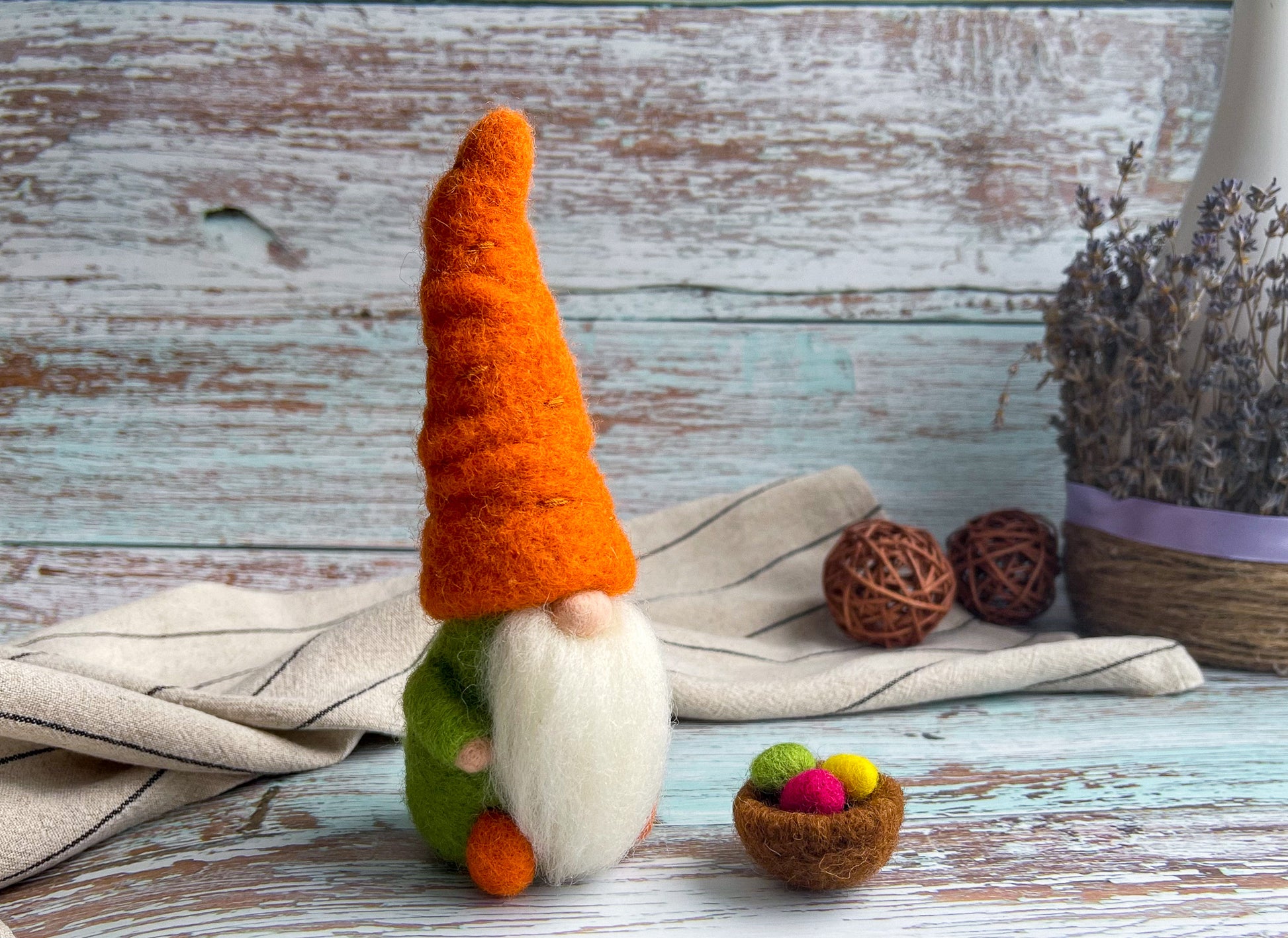 Gnome Needle Felting Tutorial