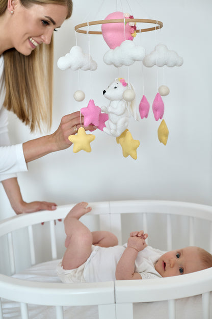 Star Girl Baby Mobile