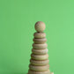 Wooden Ring Pyramid Tower