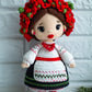 knitted Ukrainian doll