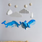 Wooden Baby crib mobile under the sea