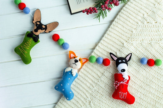 Christmas Bunting - WoollyFox