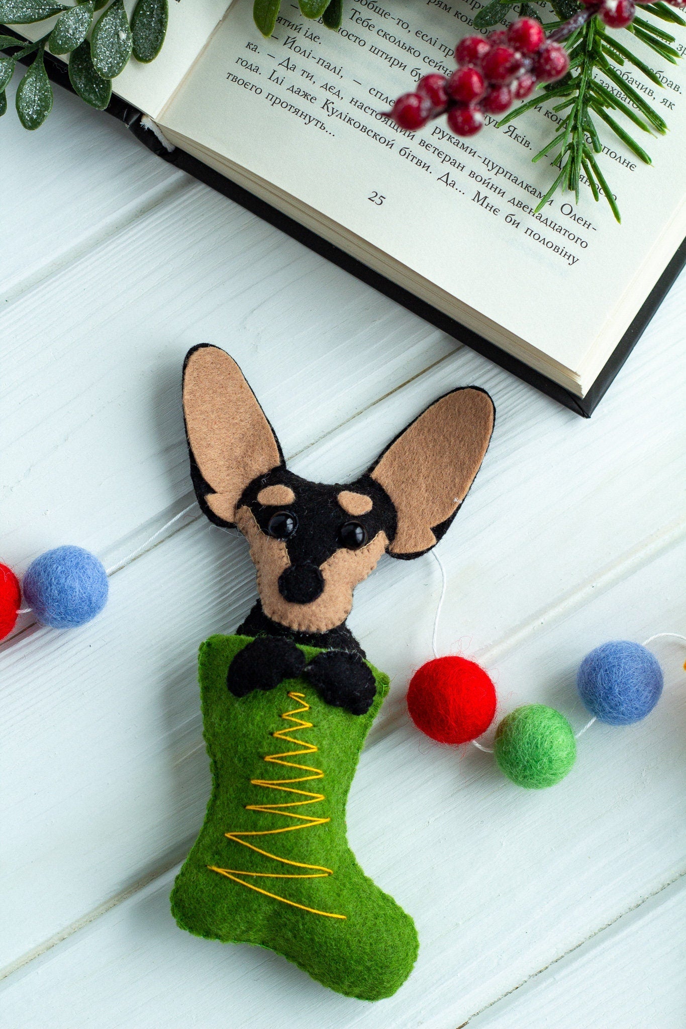 Christmas Bunting - WoollyFox