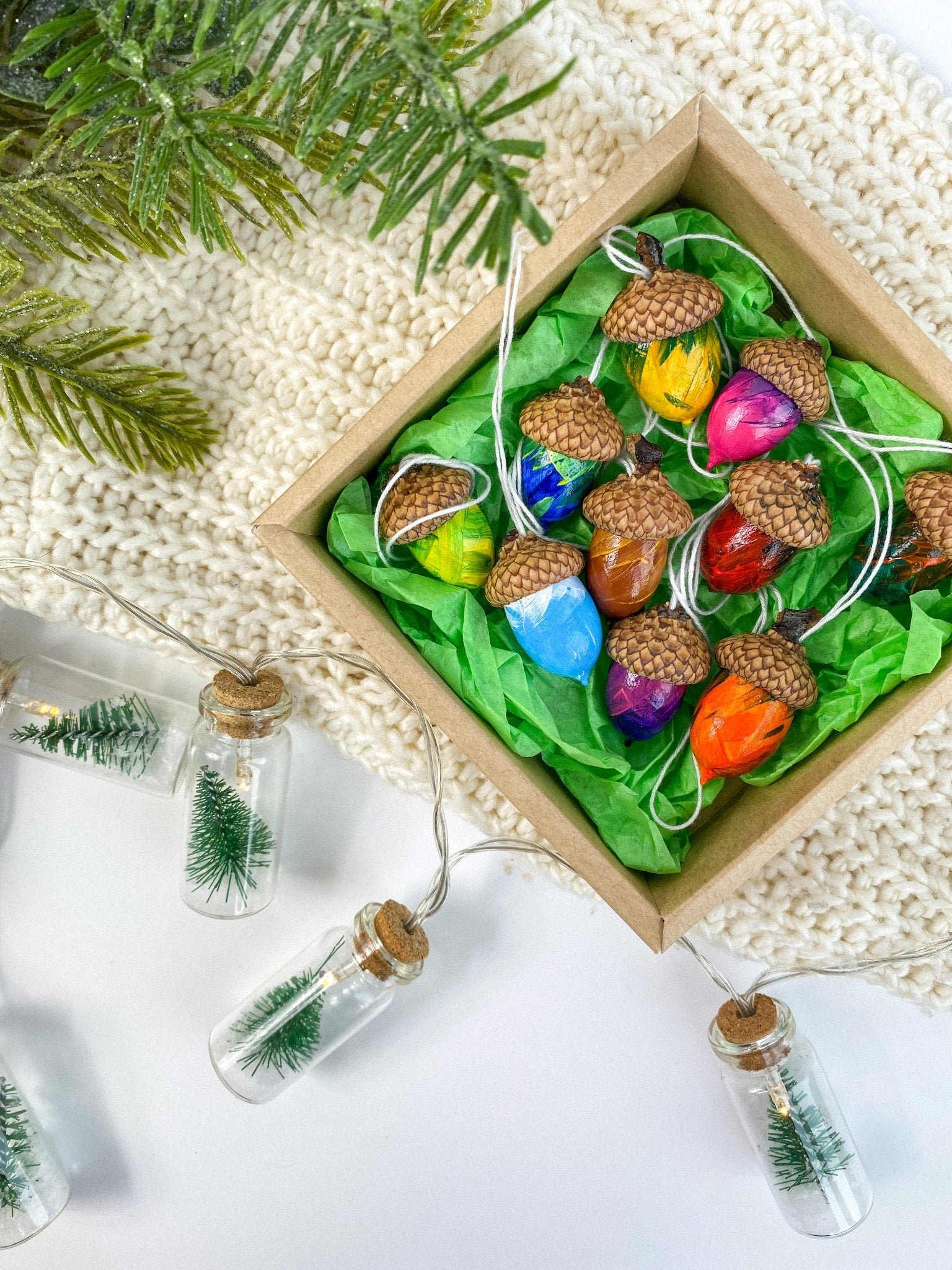 Christmas Decor Acorns - WoollyFox