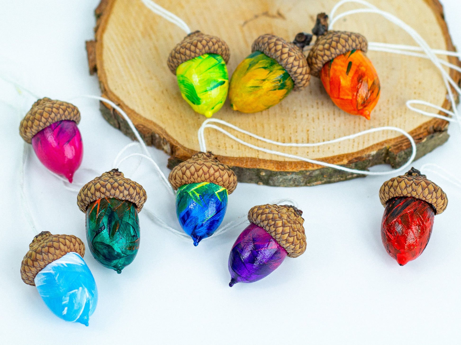 Christmas Decor Acorns - WoollyFox
