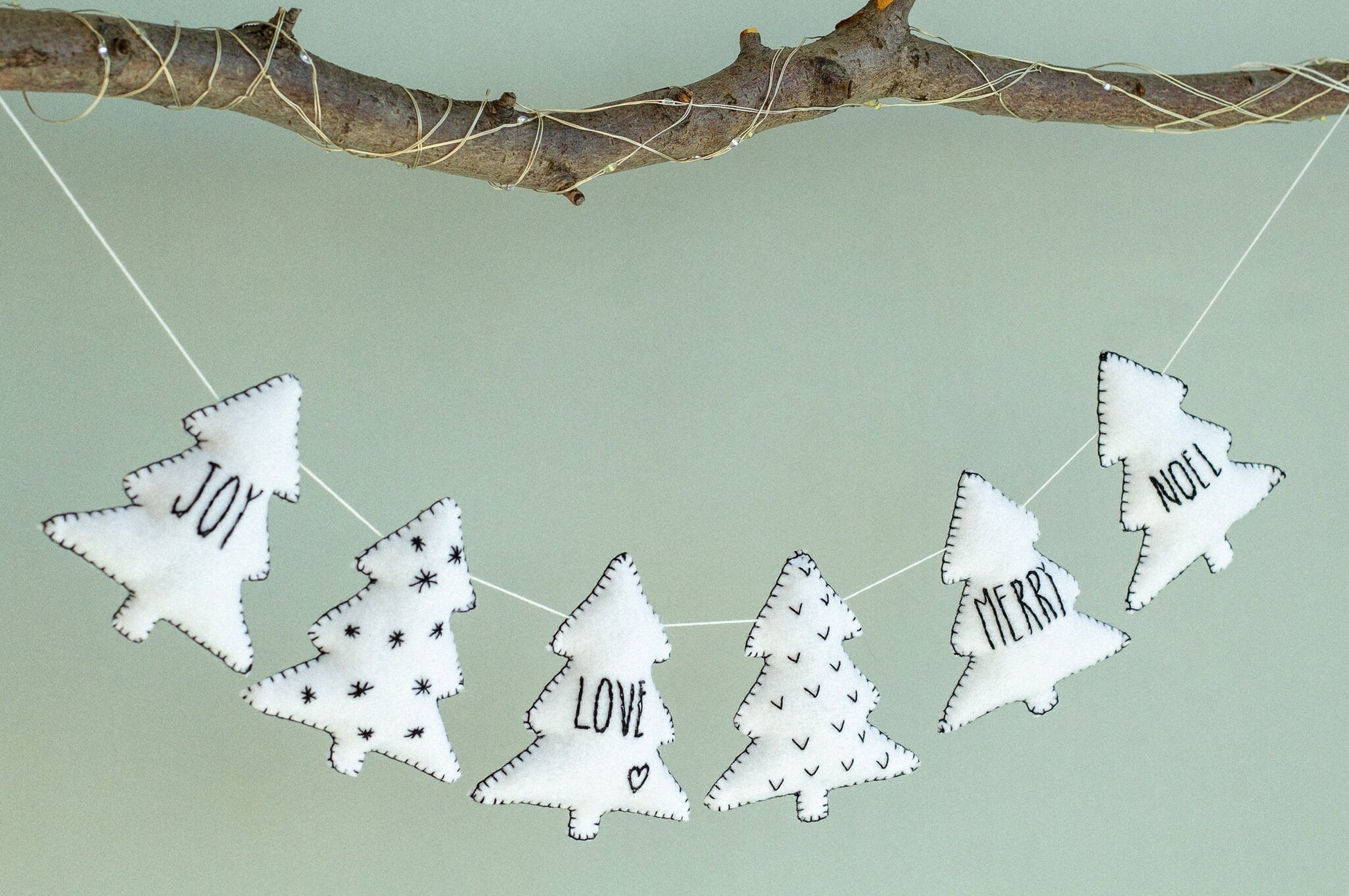 Christmas Garland Trees - WoollyFox