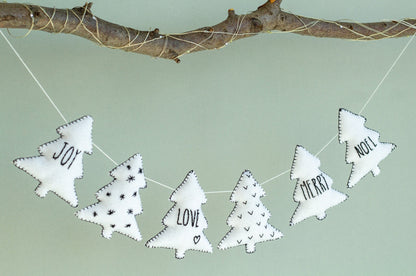 Christmas Garland Trees - WoollyFox