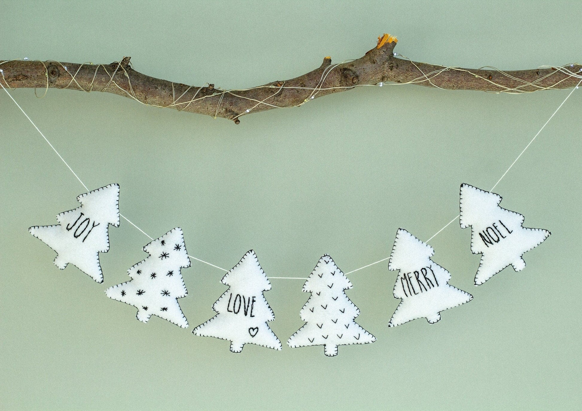 Christmas Garland Trees - WoollyFox