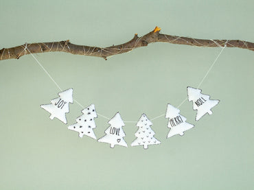 Christmas Garland Trees - WoollyFox