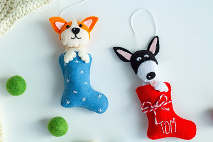 Christmas Ornament Corgi - WoollyFox
